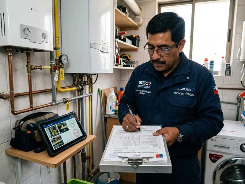 Informe técnico oficial de gasfitería SEC